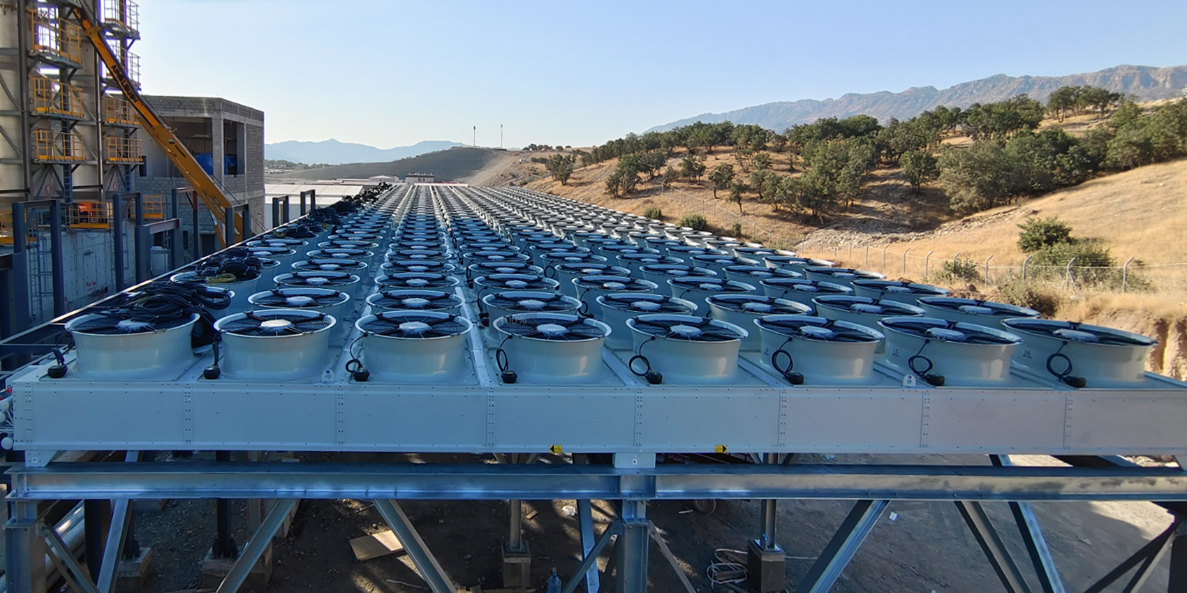 Iraq Diesel Generator Set Radiator Water Tank Project